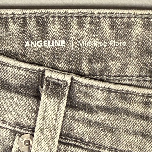 AG Adriano Goldschmied Mid-Rise Flare Women Angeline Jeans 32x32"‎ Rise 10" - Picture 5 of 11